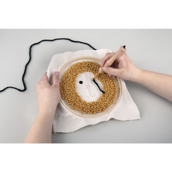 Kit creativ broderie model leu, Rayher