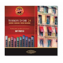 Set creta uscata Toison D`or, 24 culori K8514-24 Set creta uscata Toison D`or, 24 culori K8514-24