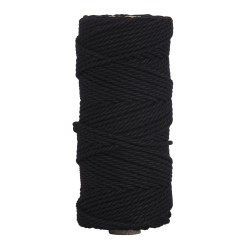 Snur negru Rayher, 3.7 mm, 70 m/rola Snur negru Rayher, 3.7 mm, 70 m/rola