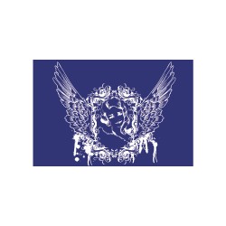 Sablon: Fantasy, DIN A5, 1 stencil + coating knife, tbag