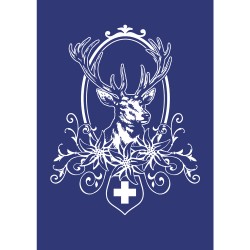Sablon serigrafic Cerb, A4 + cutter