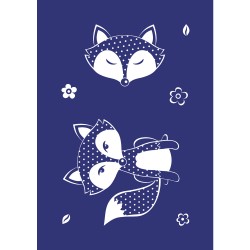 Sablon serigrafic Vulpe, A5, + cutter