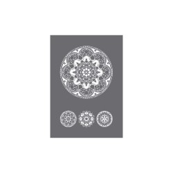 Sablon serigrafic Art of Mandala, A5 Sablon serigrafic Art of Mandala, A5