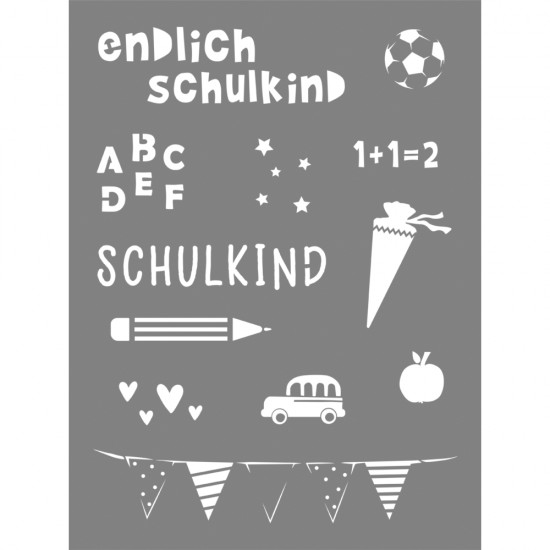 Sablon serigrafic Schulkind, A5