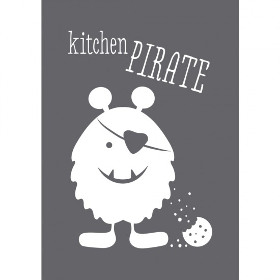 Sablon serigrafic Kitchen Pirate  A5