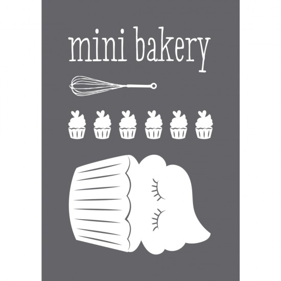 Sablon serigrafic Mini Bakery  A5