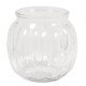 Vaza sticla Rayher, 12x12x11 cm, 700 ml
