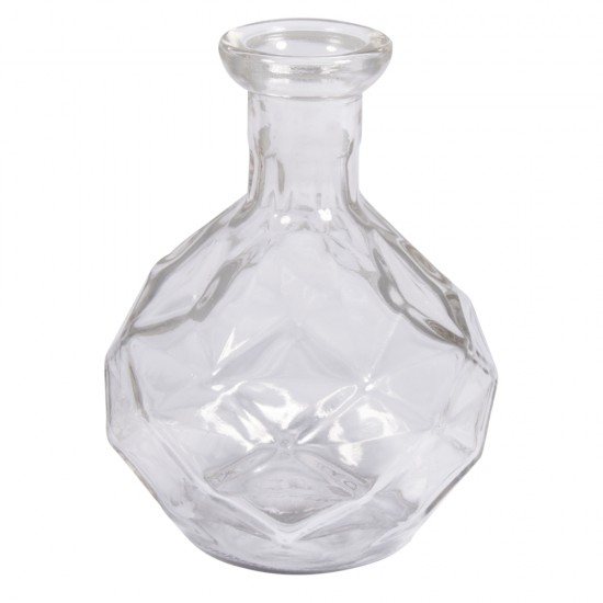 Vaza sticla Rayher, 11.5x11.5x15 cm