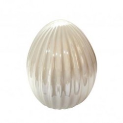 Ou ceramic, crem perlat, Rayher, 8.6 x 11cm