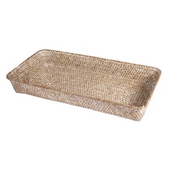 Seaweed-rectangular small basket, 35x16x5cm