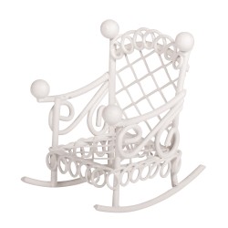 Decoratiune balansoar, alb, 2.5x4.5x4.5cm Decoratiune balansoar, alb, 2.5x4.5x4.5cm