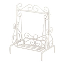 Decoratiune leagan, alb, 7x5x9cm Decoratiune leagan, alb, 7x5x9cm