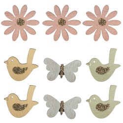 Decoratiuni din lemn with adhesive dots Decoratiuni din lemn with adhesive dots