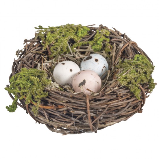 Decorative bird's nest, 7cm A?