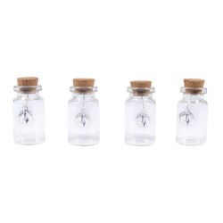 Decoratiune sticlute mici pentru bebe, 2,2 cm?, 4.5cm, 4buc/ cutie Decoratiune sticlute mici pentru bebe, 2,2 cm?, 4.5cm, 4buc/ cutie