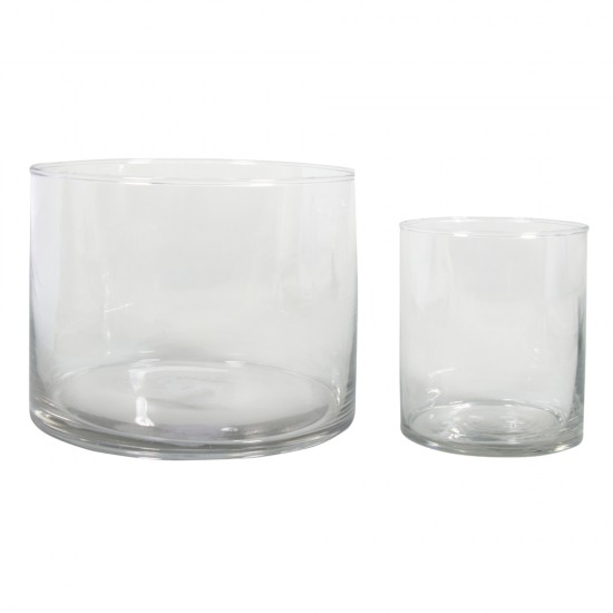 Vas sticla Rayher, 8x10 cm + 15x12 cm, 2 buc/set