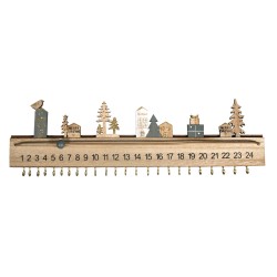 Calendar Advent , 40x3.5x12cm, Rayher box 1pc
