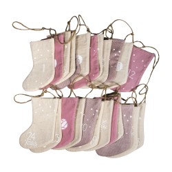 Calendar advent  Craciun ,Rayher, 220cm, cizmulita 6x15cm Calendar advent  Craciun ,Rayher, 220cm, cizmulita 6x15cm
