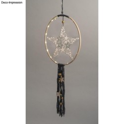 Stea decorativa lemn, Rayher , 21.7cm