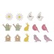 Decoratiune lemn Primavara, 2,2-4cm, Rayher, 14/set Decoratiune lemn Primavara, 2,2-4cm, Rayher, 14/set