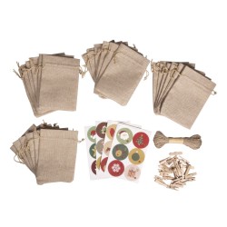 Calendar de Advent BP, inclusiv numerele 1-24 ,10x14cm fiecare saculet, 1 set , Rayher