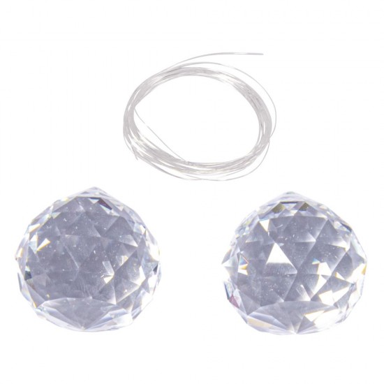 Captator de soare 3 x 3.5cm, + fir de nailon, Rayher, 2/set Captator de soare 3 x 3.5cm, + fir de nailon, Rayher, 2/set