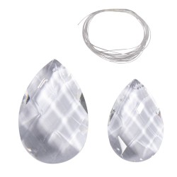 Captator de soare 3,4 x 5 + 4,1 x 6,2 cm, + fir de nailon, Rayher, 2/set Captator de soare 3,4 x 5 + 4,1 x 6,2 cm, + fir de nailon, Rayher, 2/set