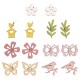 Decoratiuni de vara , lemn , FSC Mix Credit 2,6-4,3 cm, Rayher, 14/set