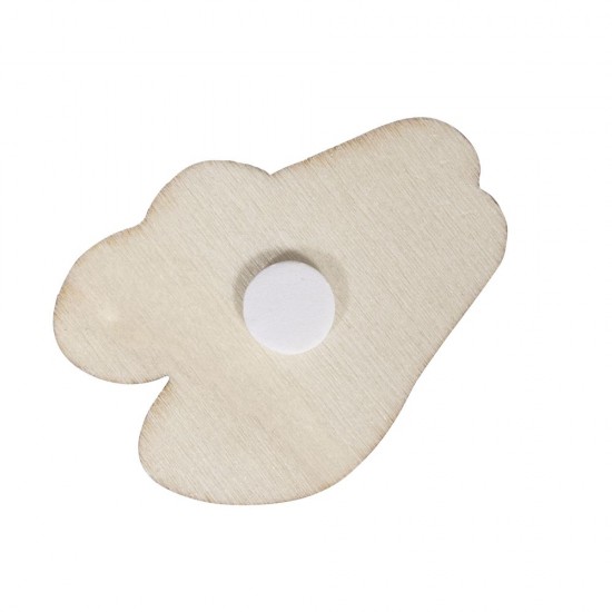 Decoratiune lemn "Beachtime", 2-4 cm, cu scoici, Rayher , 15/set Decoratiune lemn "Beachtime", 2-4 cm, cu scoici, Rayher , 15/set