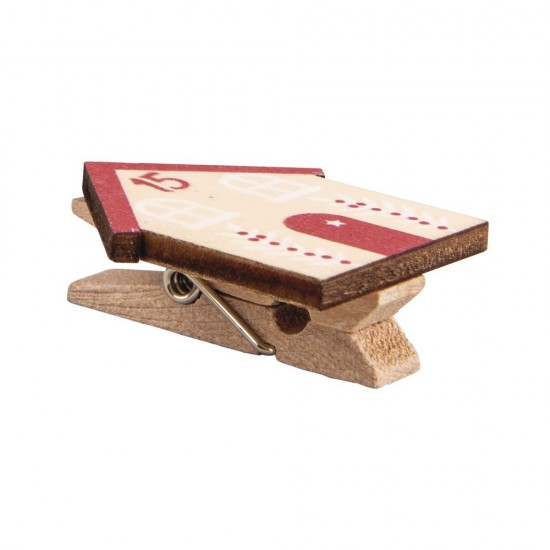 Casute numere cu clestisori din lemn pentru calendarul de advent, Rayher , 24/set