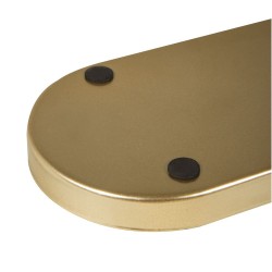 Tava decorativa metalica 28x10x1,5cm , Rayher , auriu / verde Tava decorativa metalica 28x10x1,5cm , Rayher , auriu / verde