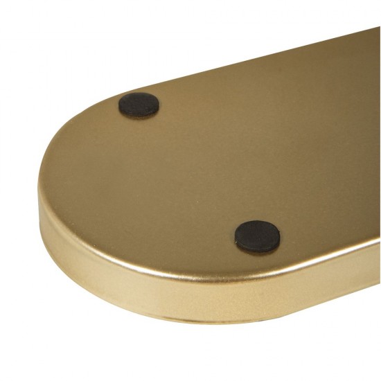 Tava decorativa metalica 28x10x1,5cm , Rayher , auriu / verde Tava decorativa metalica 28x10x1,5cm , Rayher , auriu / verde