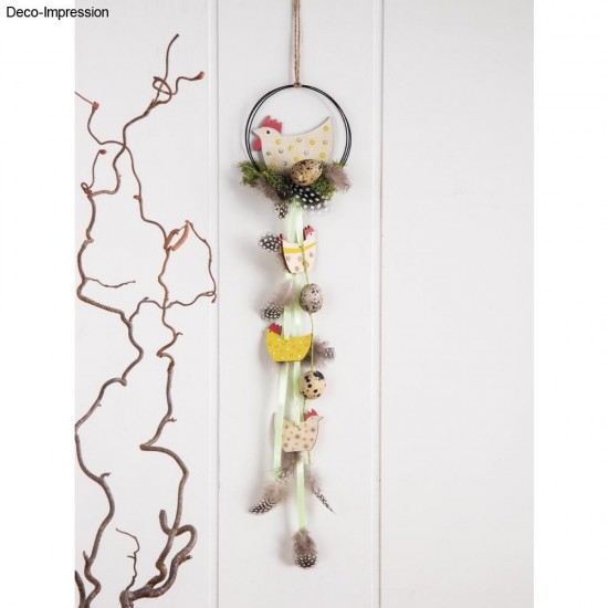 Decoratiune cocos / gaini lemn, FSC Mix Credit 5-8 cm, șnur de 2,5 m,Rayher, 16 /set, natur Decoratiune cocos / gaini lemn, FSC Mix Credit 5-8 cm, șnur de 2,5 m,Rayher, 16 /set, natur