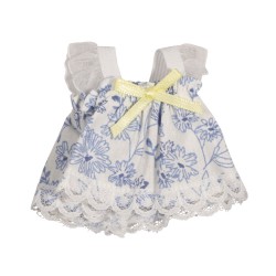 Miniatura rochie decorativa de vara cu dantela  6,5 cm, Rayher