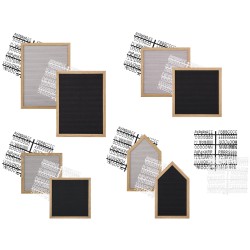 Pre-order promotion Letter Boards, 4 different items, 2 colours Pre-order promotion Letter Boards, 4 different items, 2 colours