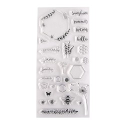 Stampila Rayher, albinute, 97x205mm, 28 piese Stampila Rayher, albinute, 97x205mm, 28 piese