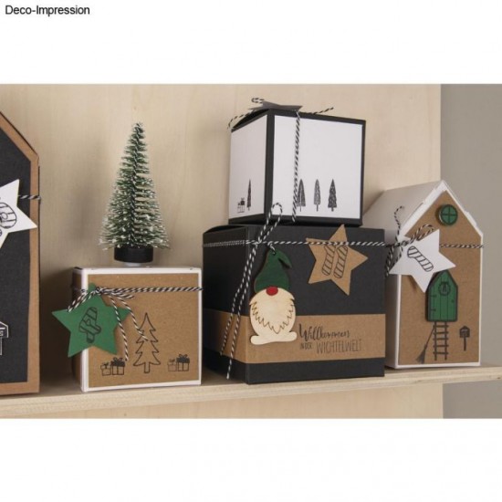 Stampila Advent- Numerele 1-24 ,  bomboane 97x205mm, 29 motive, Rayher