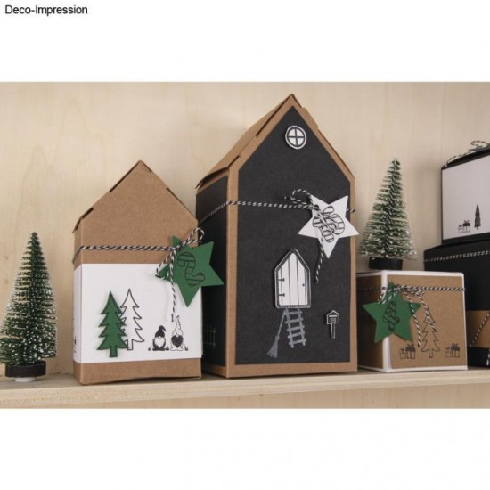 Stampila Advent- Numerele 1-24 ,  bomboane 97x205mm, 29 motive, Rayher