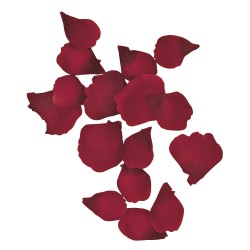 Roses - leaves, wine-rosu, 3-4,5 cm (2 sizes), tab-bag  41 pcs.