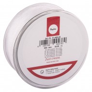 Panglica organza alba Rayher, 40 mm, pretul este pe metru liniar