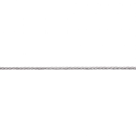 Snur argintiu Rayher, 2 mm, pretul este pe metru liniar