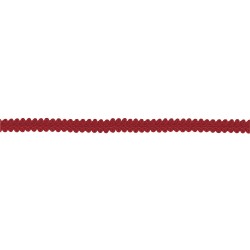 Panglica rosie brodata, Rayher, 9 mm, pretul este pe metru liniar Panglica rosie brodata, Rayher, 9 mm, pretul este pe metru liniar