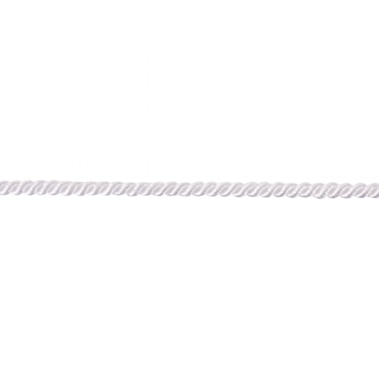 Snur alb, Rayher, 4 mm, pretul este pe metru liniar