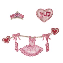 Sticker Ballerina 2.5-9.5 cm