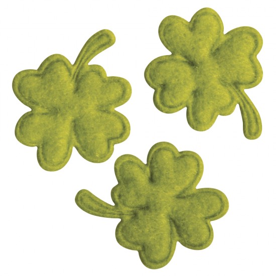 Pasla cloverleaf, May-green, 3,5cm, t-bag 8 pcs.