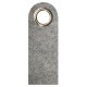 Felt door hanger, rock-grey, 26.5x9.5cm