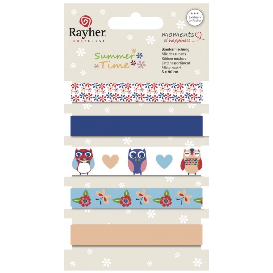 Panglica Rayher, bufnite, 5x90 cm