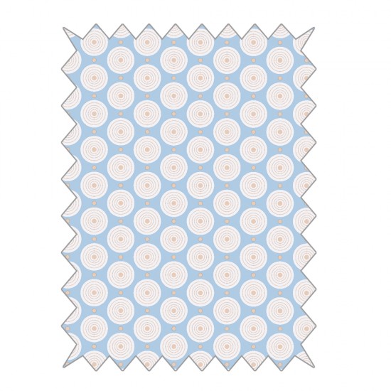 Material textil Rayher, albastru deschis, 100% bumbac, dimensiune 100 x 65 cm, 135g/m2