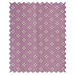 Tesatura bumbac, flori, violet, 100x70cm, 110g / m2