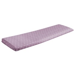 Tesatura bumbac, flori, violet, 140cm, 110g / m2, 5m/rola